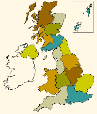 Map of UK